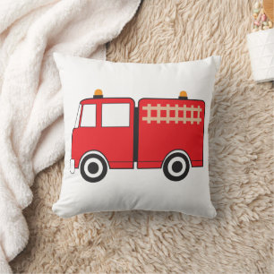 Red Fire Truck Kissen