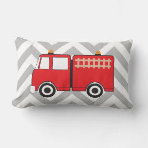 Red Fire Truck Lendenkissen