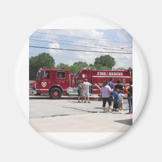 Red Fire Truck Magnet