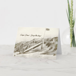 RED FLAG DAG Grußkarte Dankeskarte