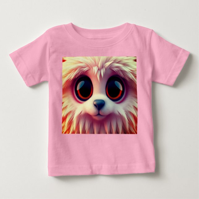 Red Flame Cuty Baby T-shirt (Vorderseite)