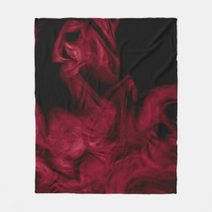Red flame fleecedecke