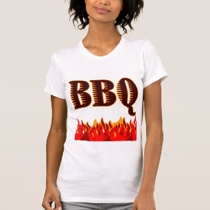 Red Flames GRILLEN Sprichwort T-Shirt