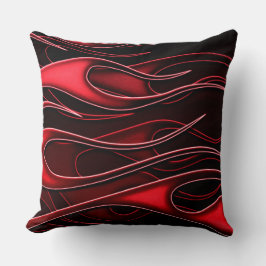 Red Flames Kissen