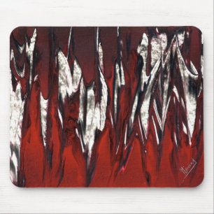 Red Flames Mousepad