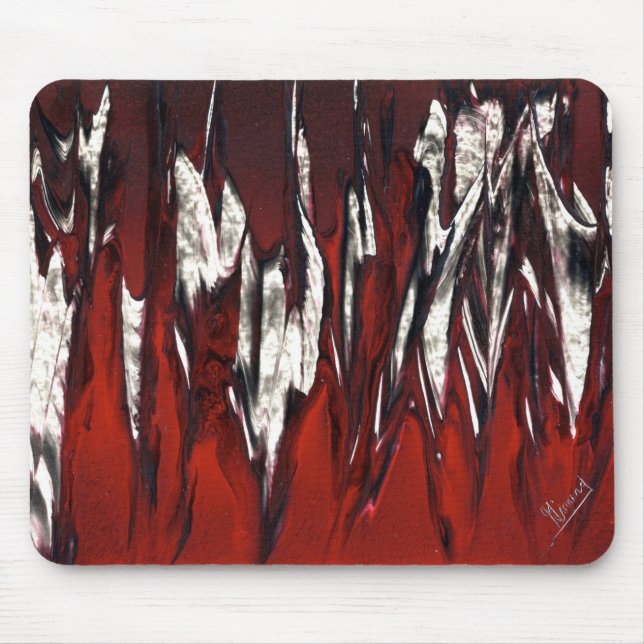 Red Flames Mousepad (Vorne)