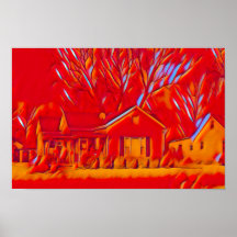 Red Flaming Surburbs