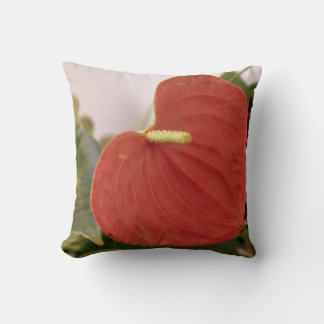 Red Flamingo Blume Cushion Kissen