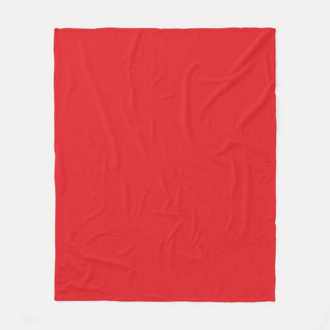 Red Fleece Blanket (Vorderseite)