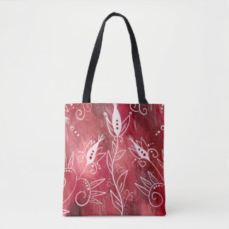Red Floral Pattern
