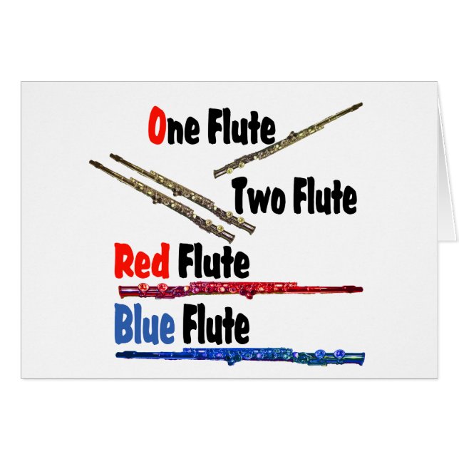 Red Flute Blue Flute (Vorderseite (Horizontal))