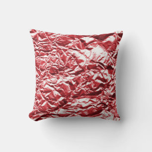 Red Foil Kissen