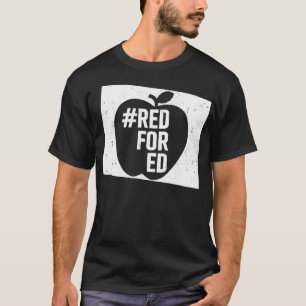 Red For Ed Colorado Teacher T-Shirt