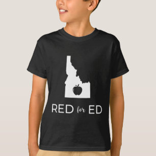 Red for Ed Idaho Öffentliche Bildung 2 T-Shirt