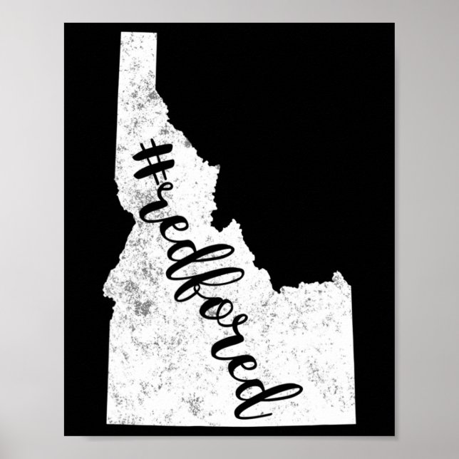 Red for Ed Idaho Public Bildung 1 Poster (Vorne)