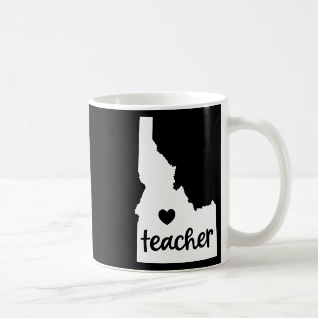 Red for Ed Idaho Public Bildung 7 Kaffeetasse (Rechts)