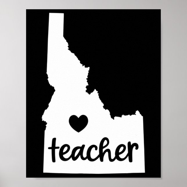 Red for Ed Idaho Public Bildung 7 Poster (Vorne)