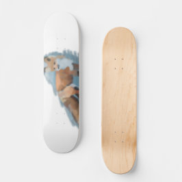 Red Fox Art Skateboarding Skateboard