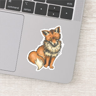Red Fox Aufkleber