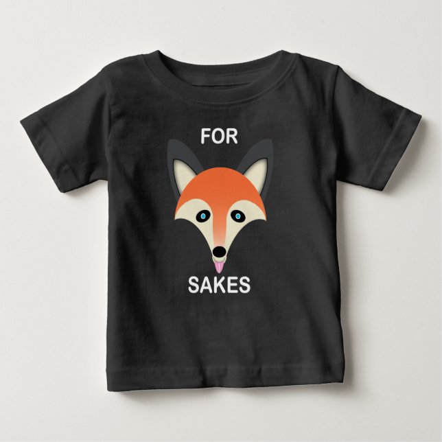 Red Fox - Baby Fine Jersey T - Shirt (Vorderseite)