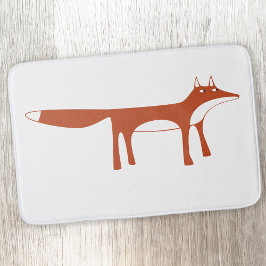 Red Fox Badematte