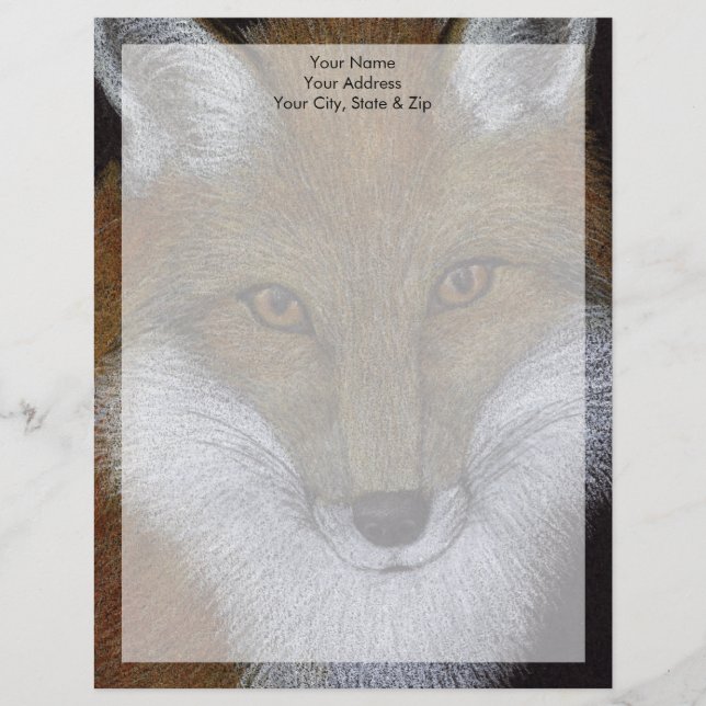 Red Fox Briefbogen (Vorderseite)