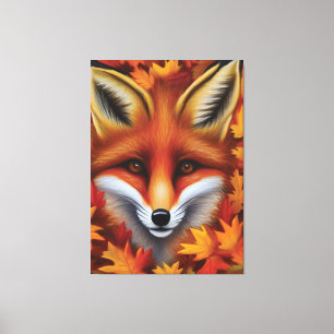 Red Fox Canvas Print Leinwanddruck