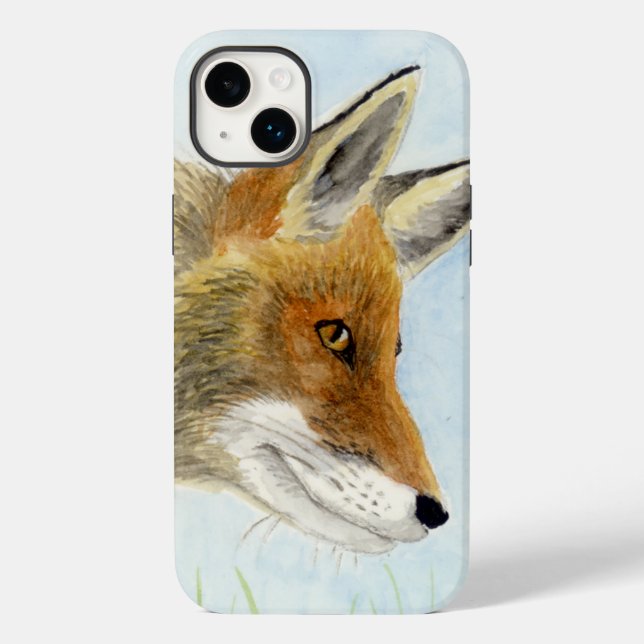 Red Fox Case-Mate iPhone Hülle (Rückseite)