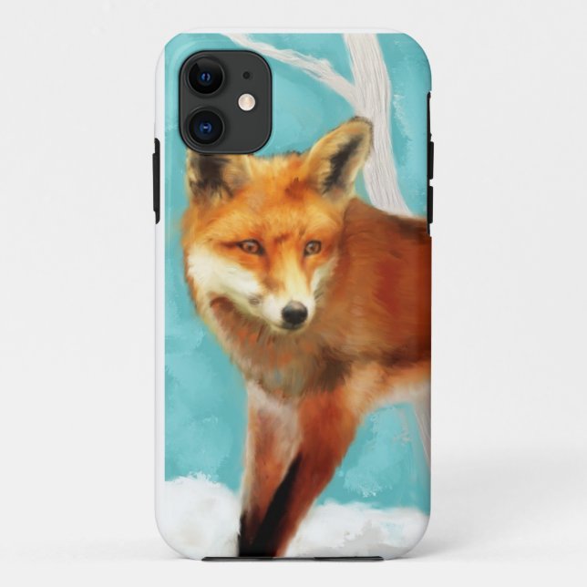 Red Fox Case-Mate iPhone Hülle (Rückseite)