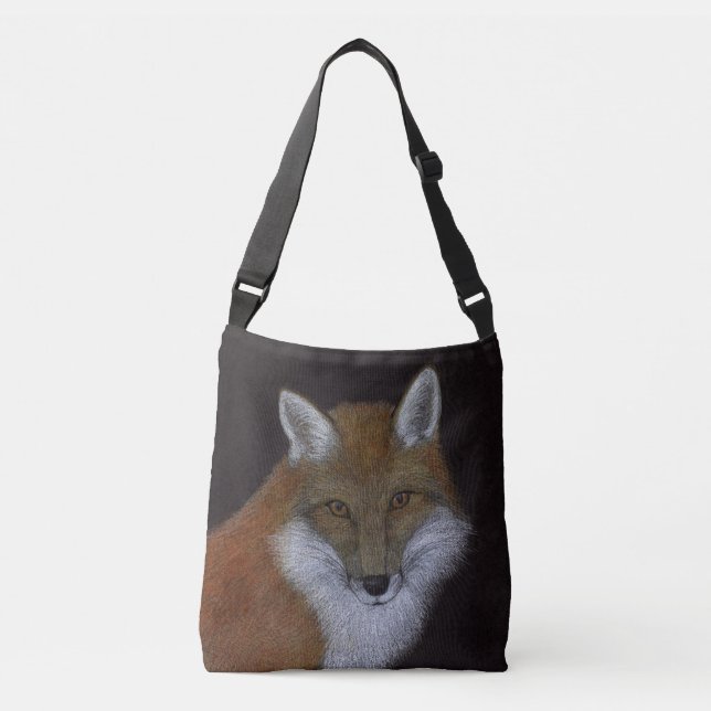 Red Fox Clutch Tragetaschen Mit Langen Trägern (Vorderseite)