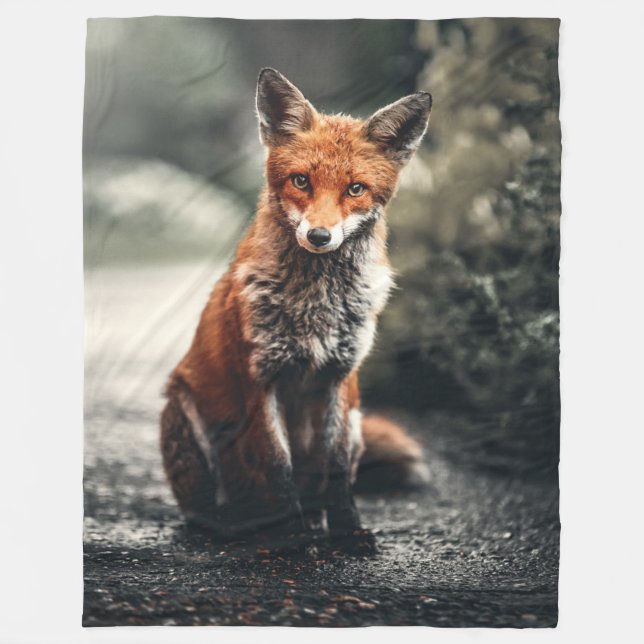 RED FOX FLEECEDECKE (Vorderseite)