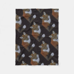 Red Fox Fleecedecke