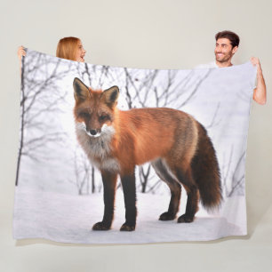 RED FOX FLEECEDECKE