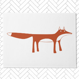 Red Fox Fußmatte