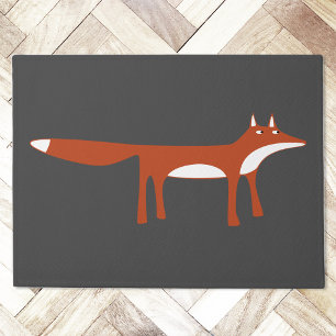 Red Fox Fußmatte