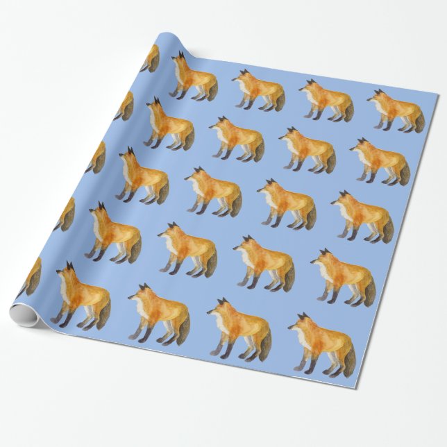 Red Fox Geschenkpapier (Ungerollt)