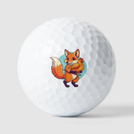 Red fox golfball