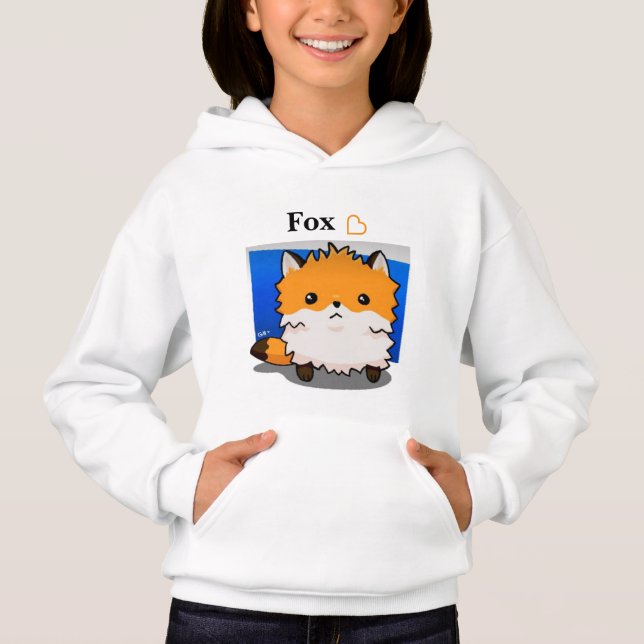 Red Fox Hoodie (Vorderseite)