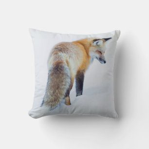 Red Fox im Winter Kissen