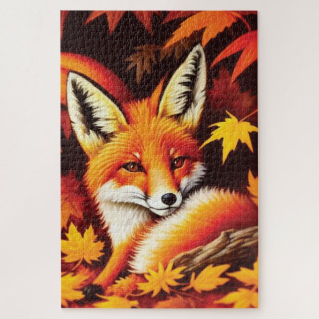 Red Fox Jigsaw Puzzle (Vertikal)