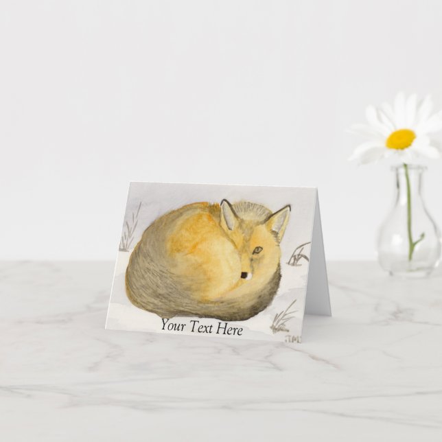 Red Fox Karte (Kleines Gewächs)