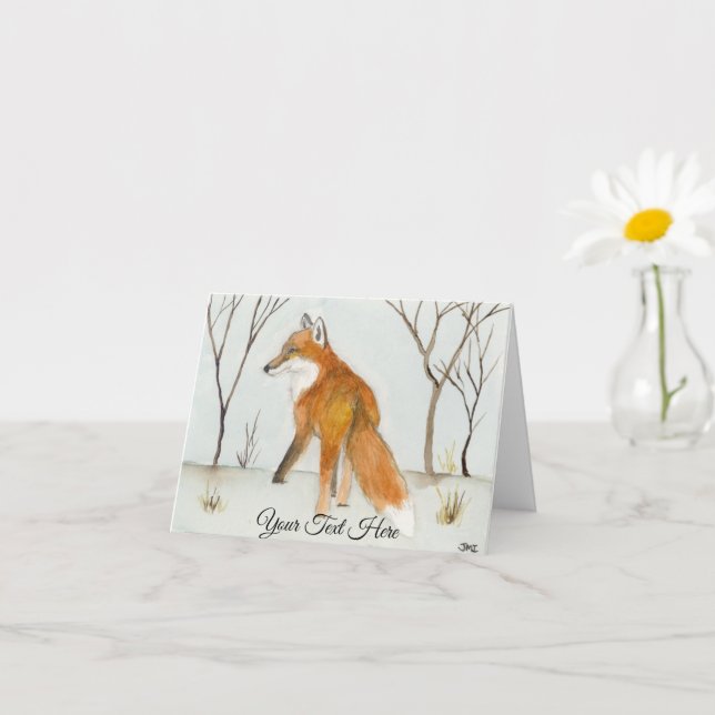 Red Fox Karte (Kleines Gewächs)