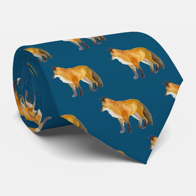 Red Fox Krawatte (Gerollt)