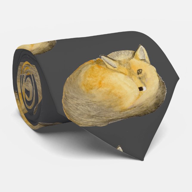 Red Fox Krawatte (Gerollt)
