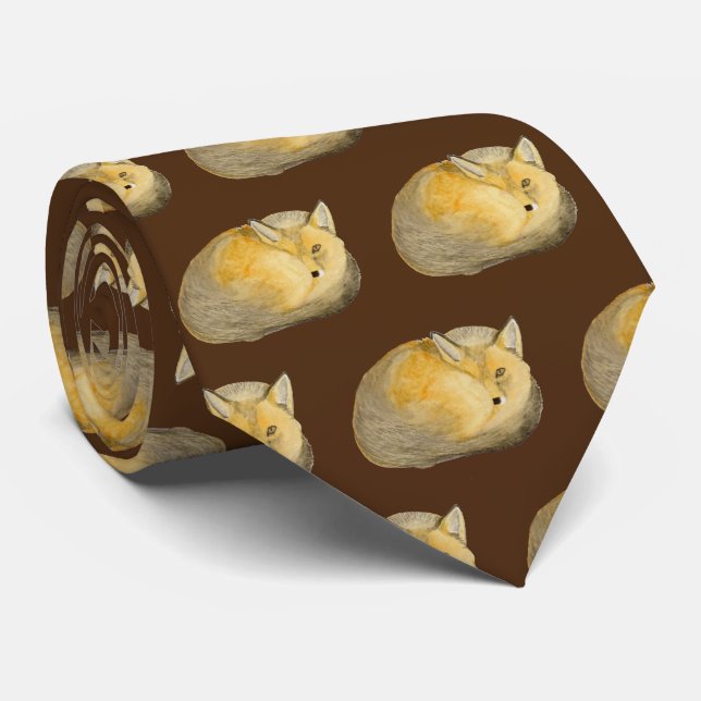Red Fox Krawatte (Gerollt)