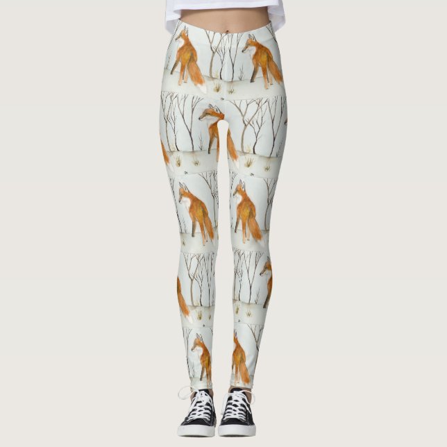 Red Fox Leggings (Vorderseite)