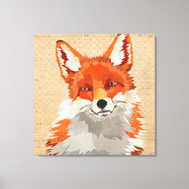 Red Fox Leinwand (Vorderseite)