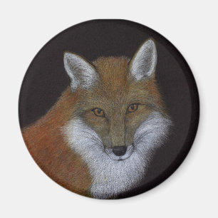 Red Fox Magnet