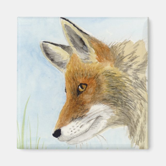 Red Fox Magnet (Vorne)
