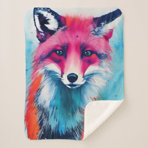 Red Fox Magnet Sherpadecke